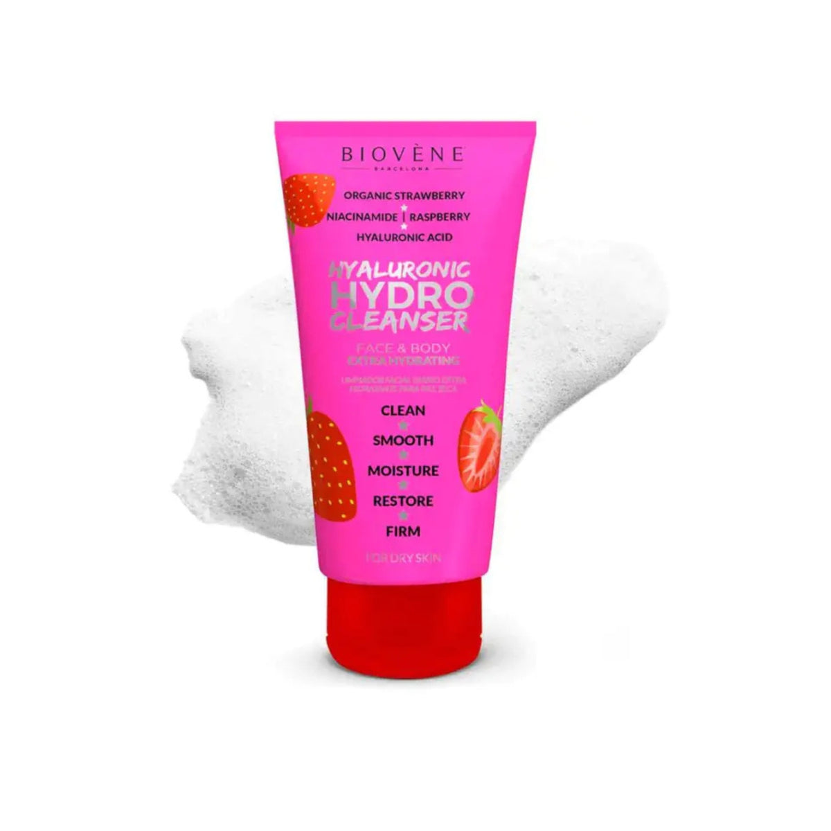 Biovène Hyaluronic Hydro Limpador de Rosto e Corpo 200ml