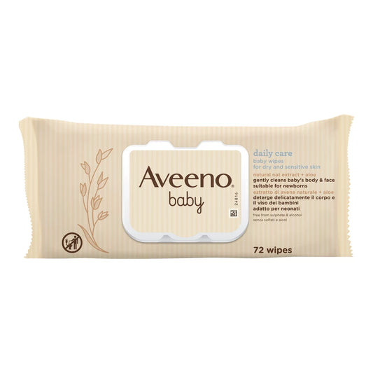 Aveeno Baby Fragrance-Free Wipes 72 units
