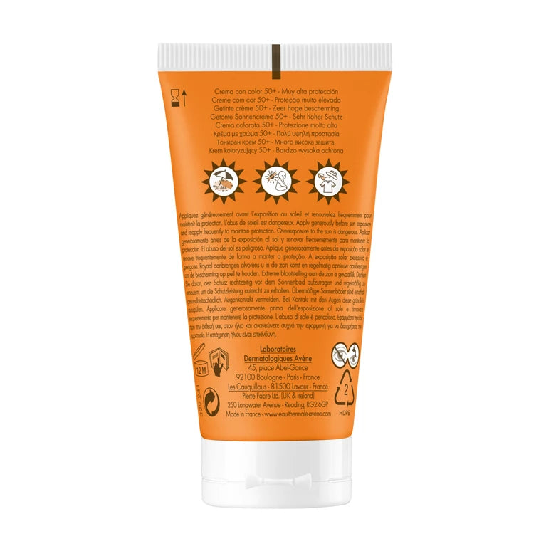Avène Creme Solar com Cor SPF50+ 50ml