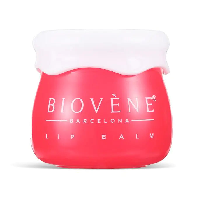 Biovène After-Glow Fruity Bálsamo Labial Morango e Niacinamida