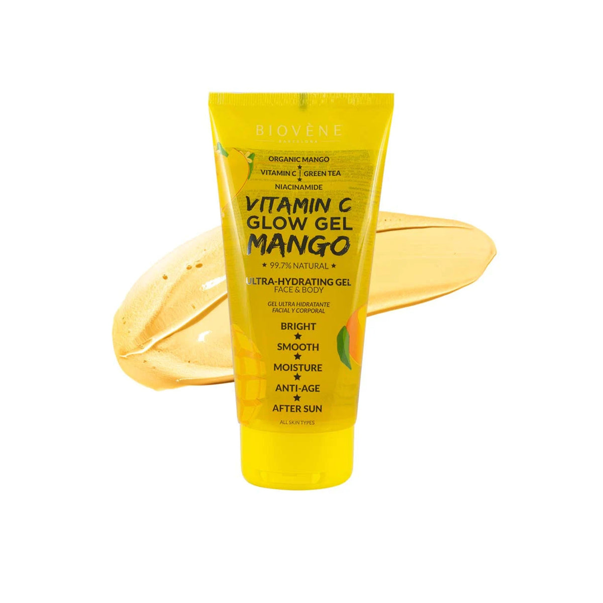 Biovène Gel Hidratante Iluminador Vitamina C e Manga 200ml