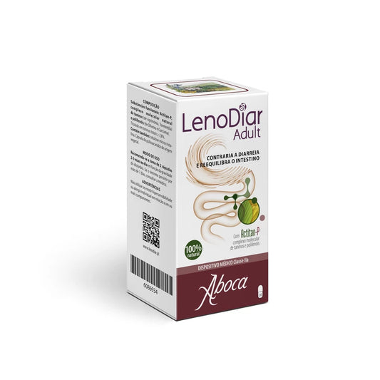Diarrhoea Capsules Aboca Lenodiar Adult 20 Capsules