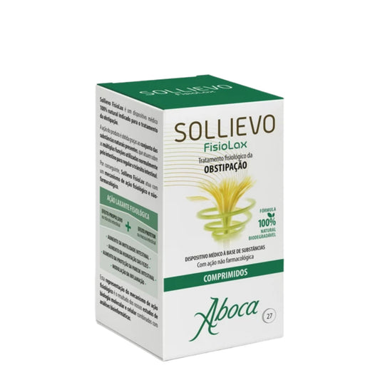 Constipation Tablets Aboca Sollievo FisioLax 27 Tablets