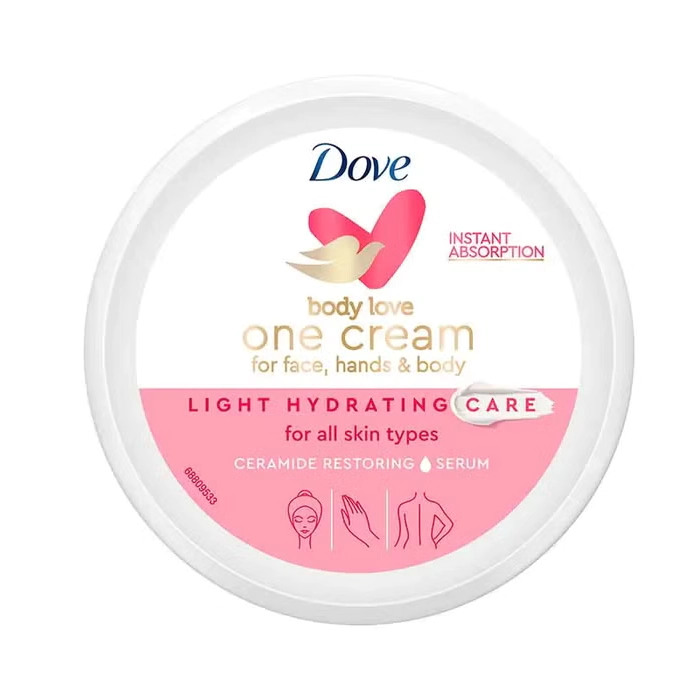 Dove One Cream Light Body, Face & Hands 75ml
