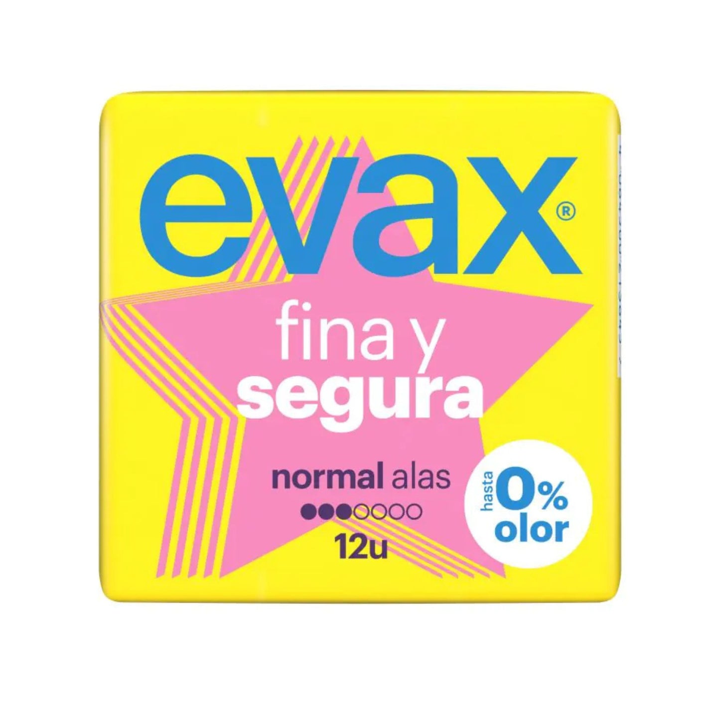 Evax Fina e Segura Normal com Abas 12un