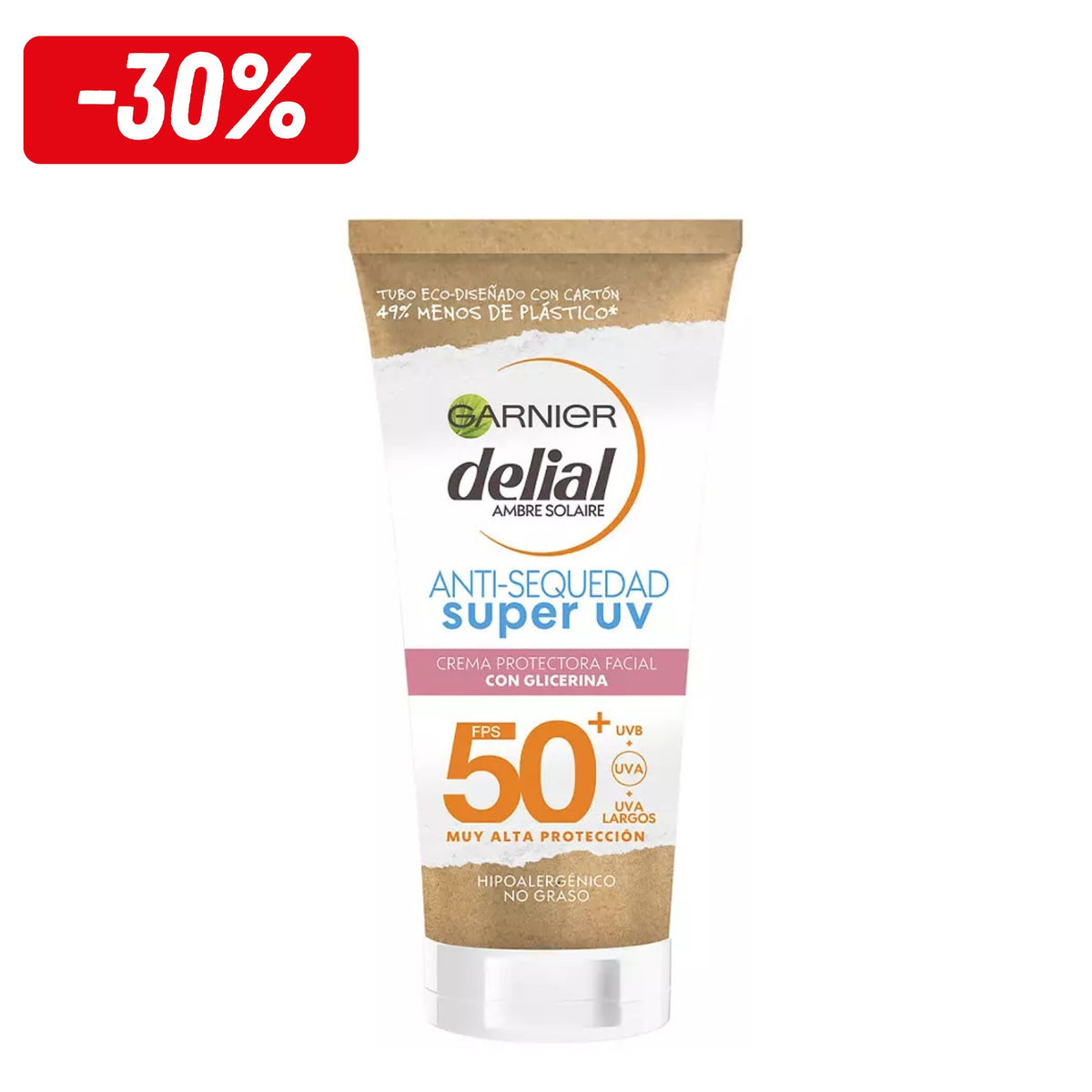 Garnier Sensitive Advanced Rosto e Decote SPF50+ 50ml