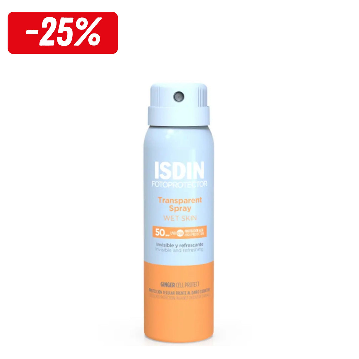 ISDIN Fotoprotetor Spray Transparente SPF50+ 100ml