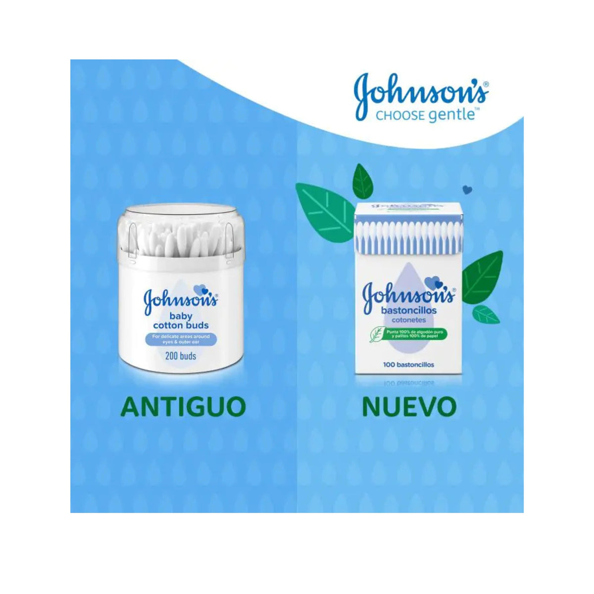 Johnson & Johnson Cotonetes 100un