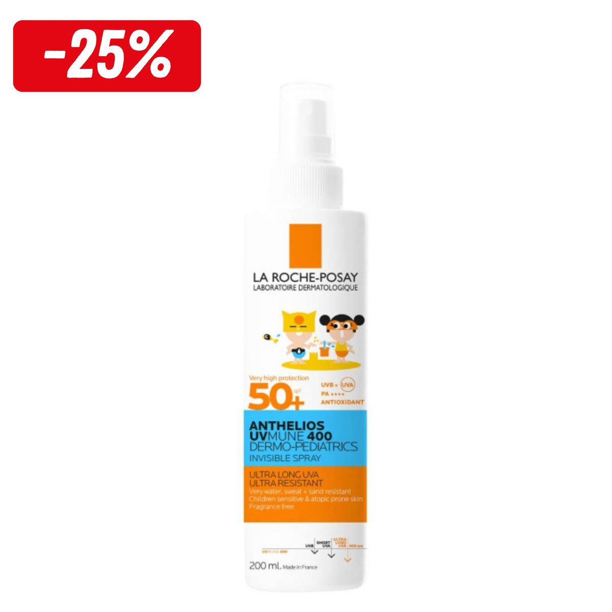 La Roche-Posay Anthelios Dermo-Pediatrics Spray SPF50+ 200ml
