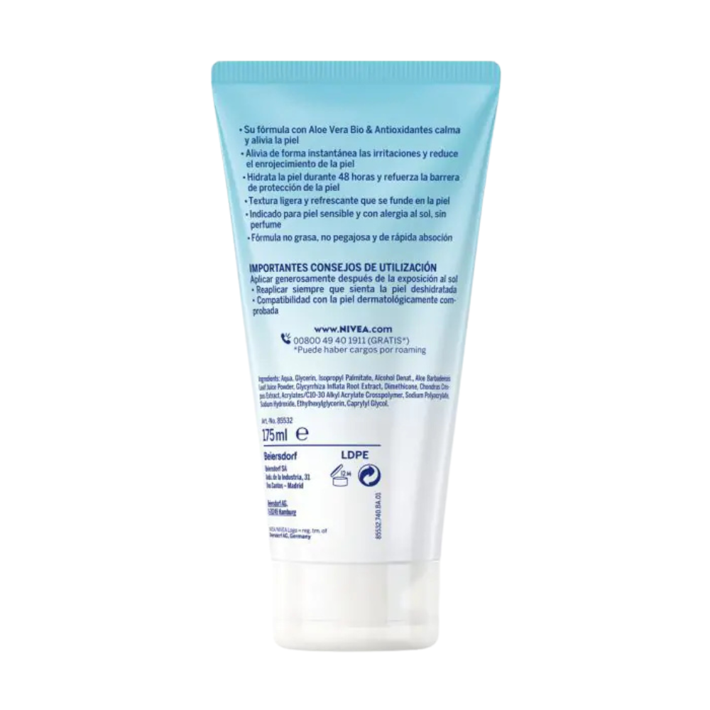 NIVEA Pós-Solar Sensitive Gel Creme 175ml