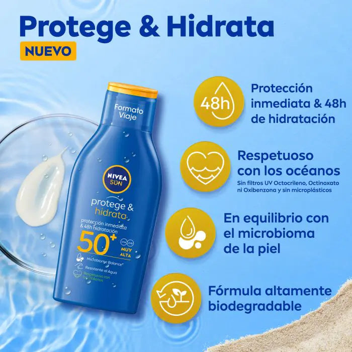 NIVEA Protect & Hydrate Sunscreen Lotion SPF50+ 100ml