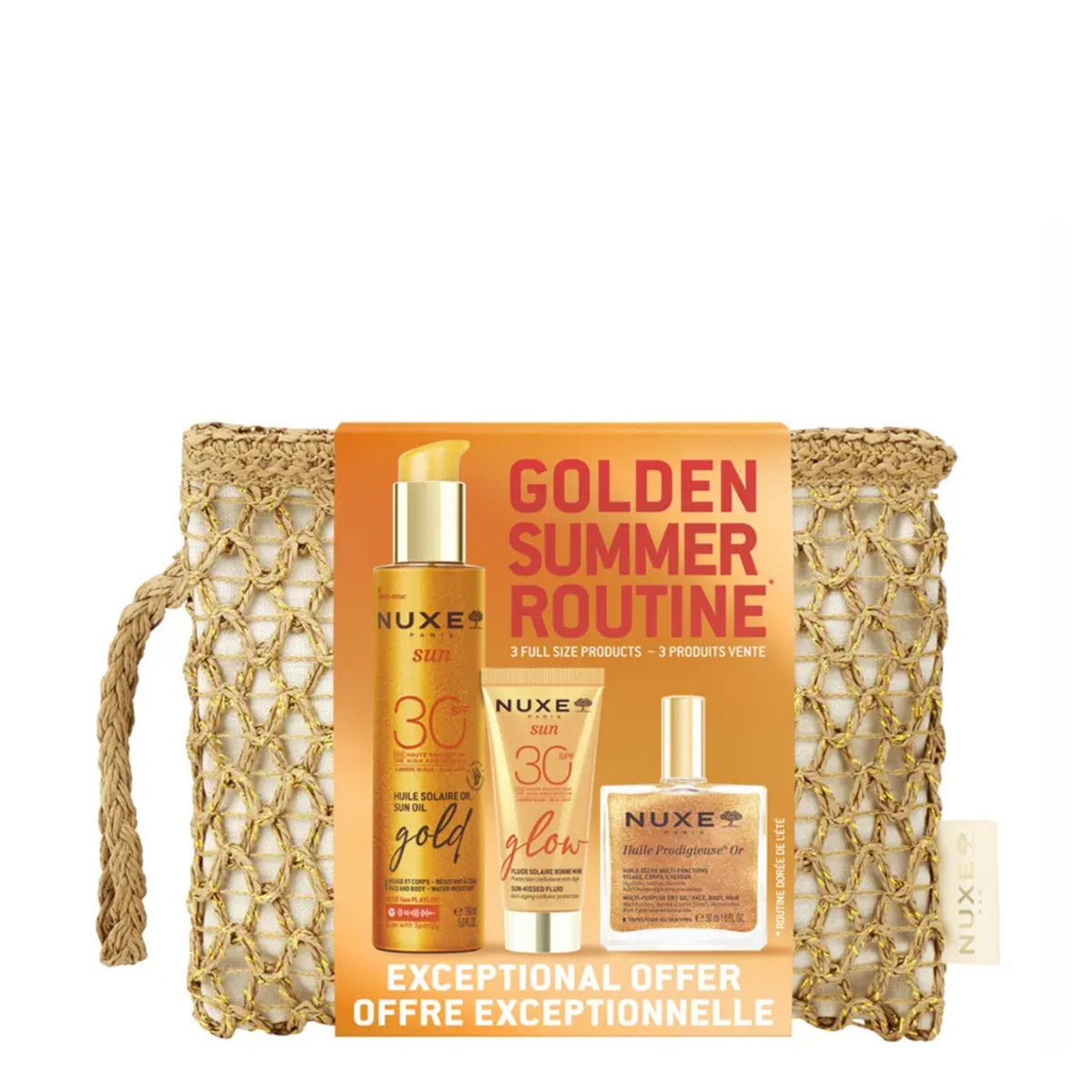 NUXE Golden Summer Routine Kit