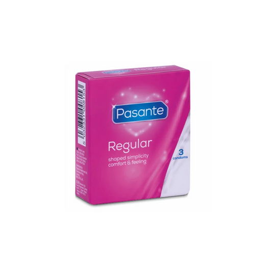 Pasante Regular Condoms 3 units