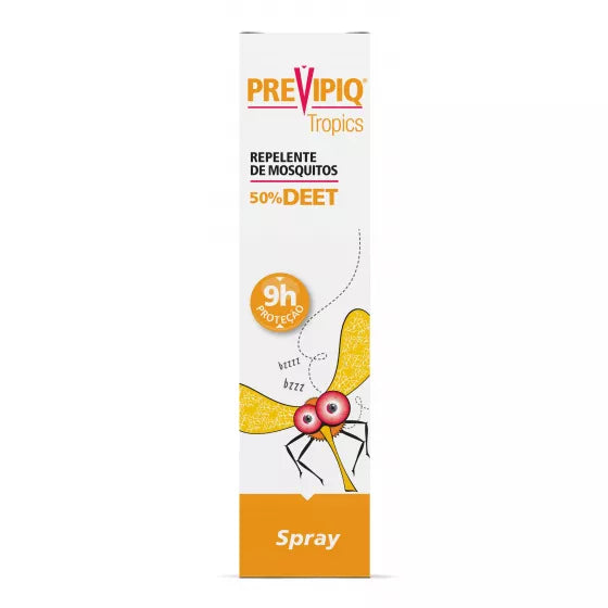 Previpiq Tropics Insect Repellent Spray DEET 50% 75ml